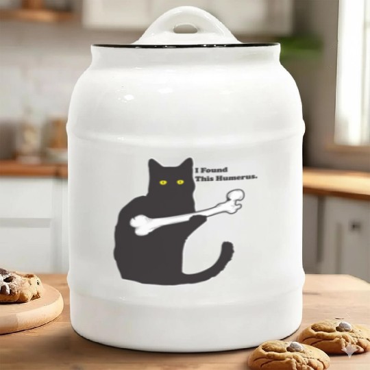 I Found This Humerus Ceramic Cookie Jars