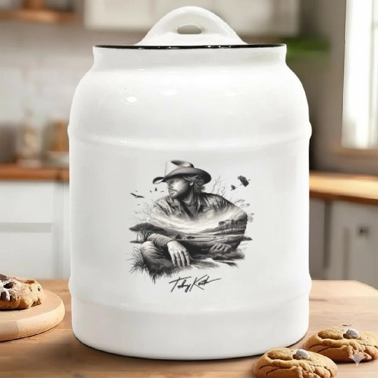 Toby Keith Ceramic Cookie Jars