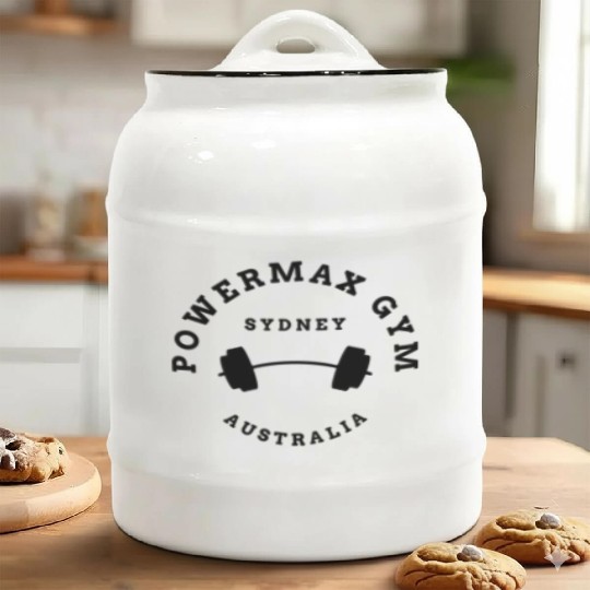 POWERMAX GYM Sydney Australia Ceramic Cookie Jars Ceramic Cookie Jars