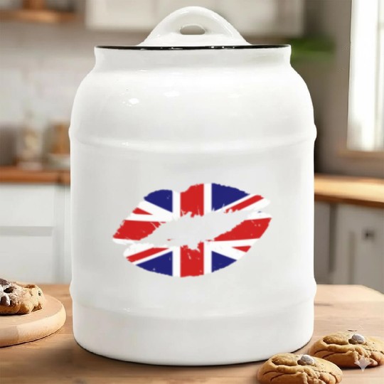 London England UK Souvenir Gift Ceramic Cookie Jars