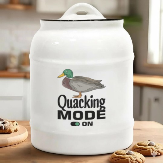 Mallard Duck Ceramic Cookie Jars