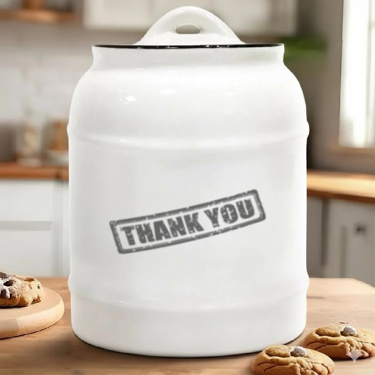thank you Ceramic Cookie Jars