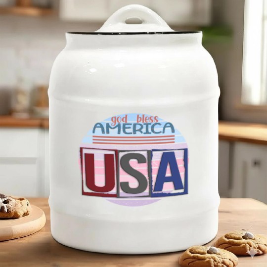 usa Ceramic Cookie Jars