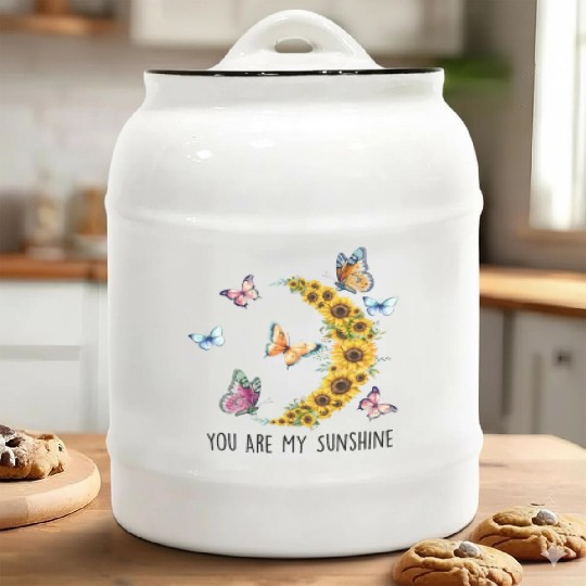 You Are My Sunshine Ceramic Cookie Jars