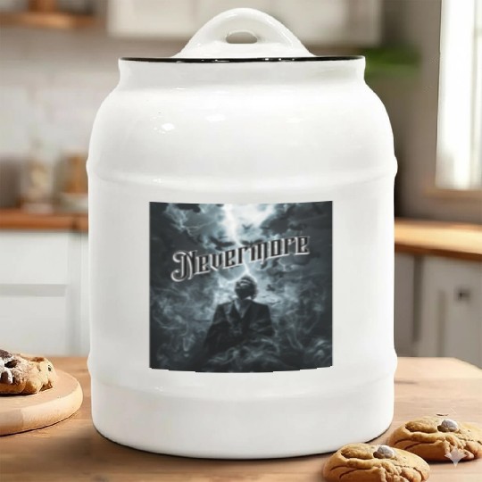 Nevermore Ceramic Cookie Jars