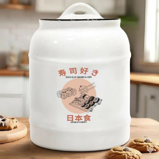 Sushi club Ceramic Cookie Jars