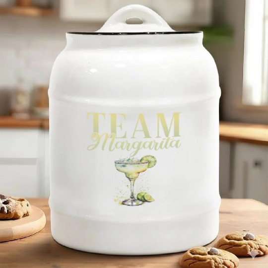 Team Margarita Tequila Stag Party Ceramic Cookie Jars