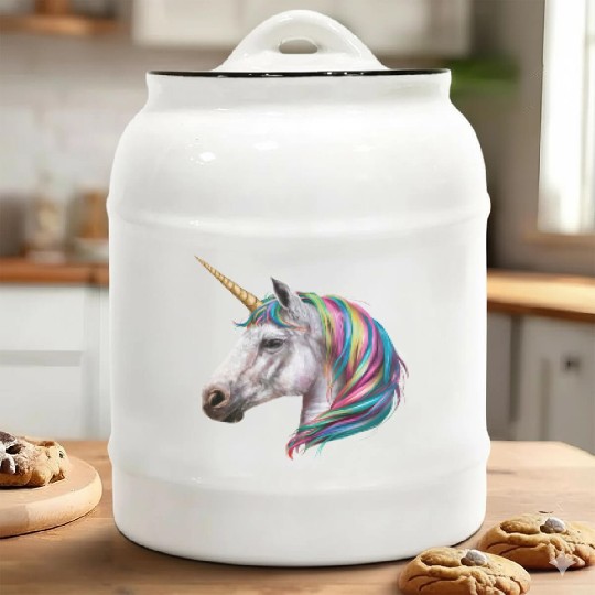 Unicorns are real Ceramic Cookie Jars