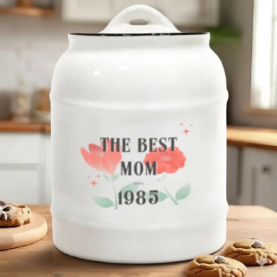 The Best Mom Since 1985 Ceramic Cookie Jars