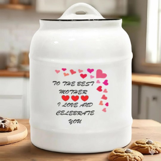 Happy Mothers Day Ceramic Cookie Jars