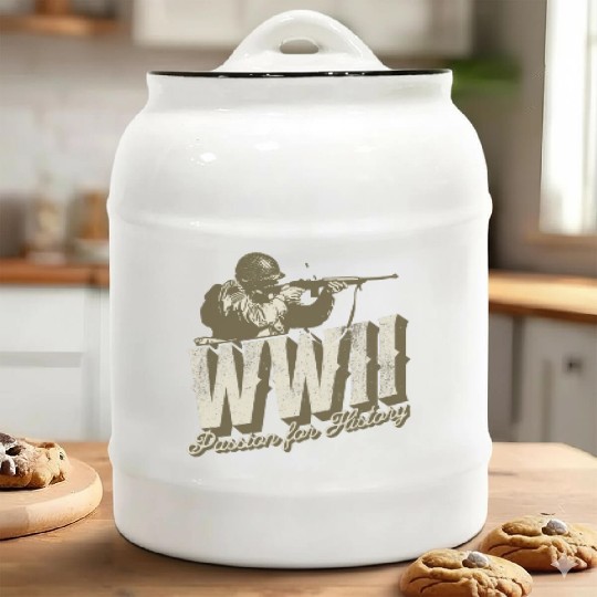 World War 2 - Passion For History Ceramic Cookie Jars