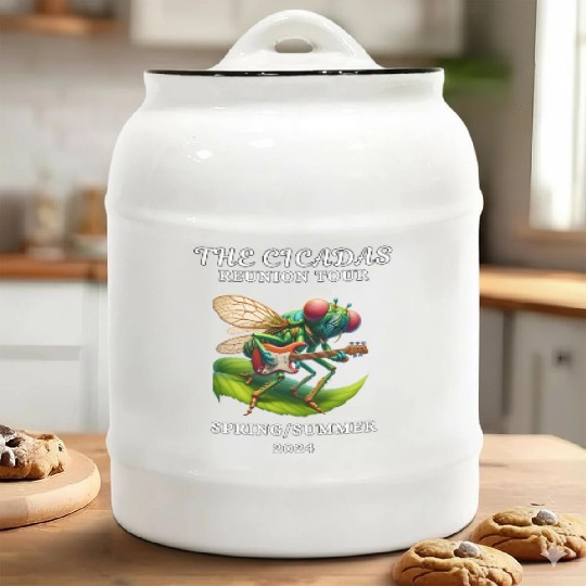 Cicadas Reunion Tour Spring Summer 2024 Ceramic Cookie Jars