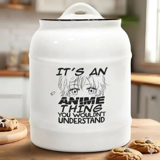 Anime Merch For n Girls Women Otaku Japanese Stuff Ceramic Cookie Jars