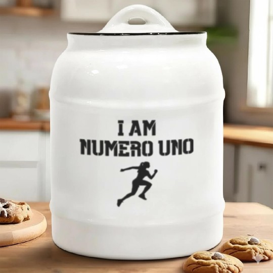 Numero Uno Strong Ceramic Cookie Jars