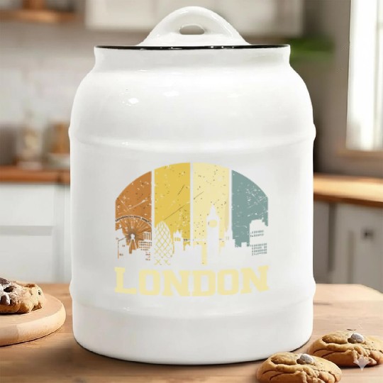 London Ceramic Cookie Jars