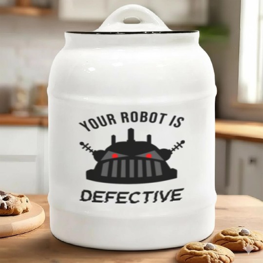 Zathura Robot is Defective Ceramic Cookie Jars