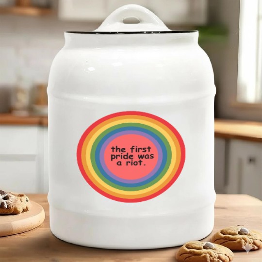 The first pride was a riot Ceramic Cookie Jars