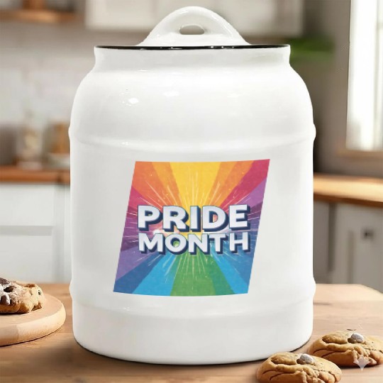 LGBTQ Pride Month Ceramic Cookie Jars