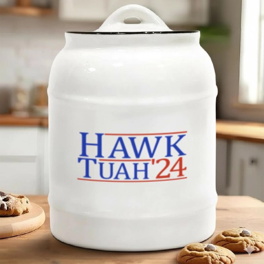 Hawk Tuah '24 Elect Hawk Tuah 2024 Ceramic Cookie Jars