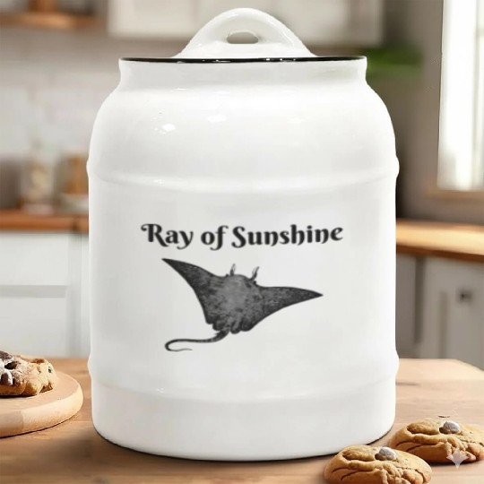 Ray of Sunshine Ceramic Cookie Jars