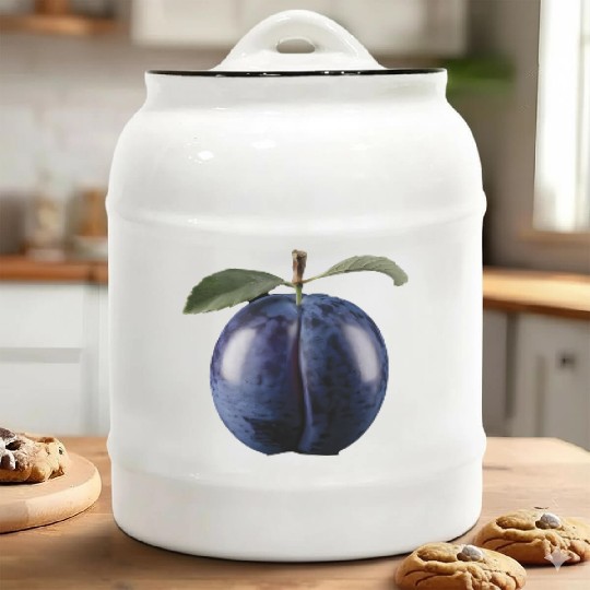 Blackberry Realistic Ceramic Cookie Jars