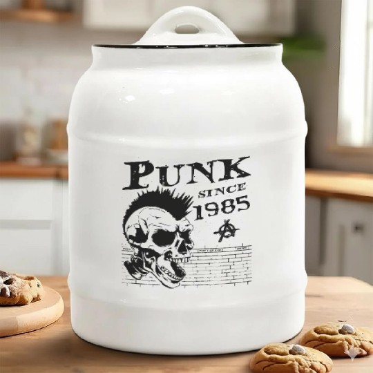 Punks Not Dead, Punk Since 1985, 39 Years Old and Ceramic Cookie Jars