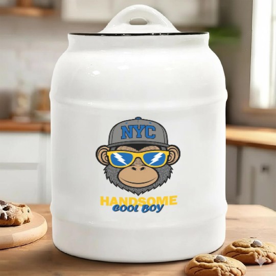Stylish Dude: Groovy Gorilla NYC Ceramic Cookie Jars
