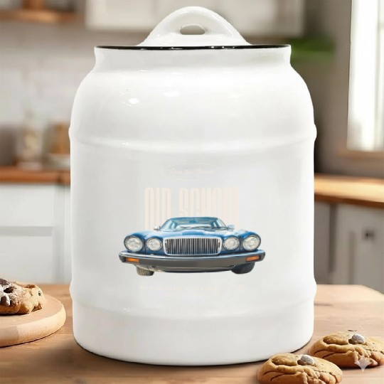 old school muscle car Ceramic Cookie Jars