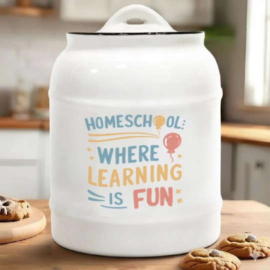 Embrace The Homeschool Journey With Your Ceramic Cookie Jars