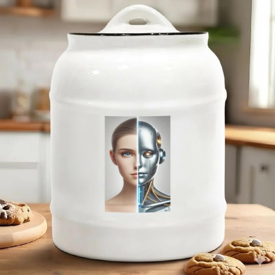 The Future is Now Ceramic Cookie Jars
