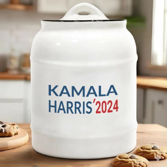 kamala harris 2024 Ceramic Cookie Jars