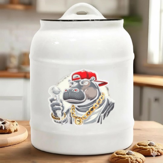Rap Battles Freestyle Rap Competition Battle Rap Ceramic Cookie Jars