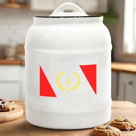 African American Heritage Flag 1967 Black History Ceramic Cookie Jars