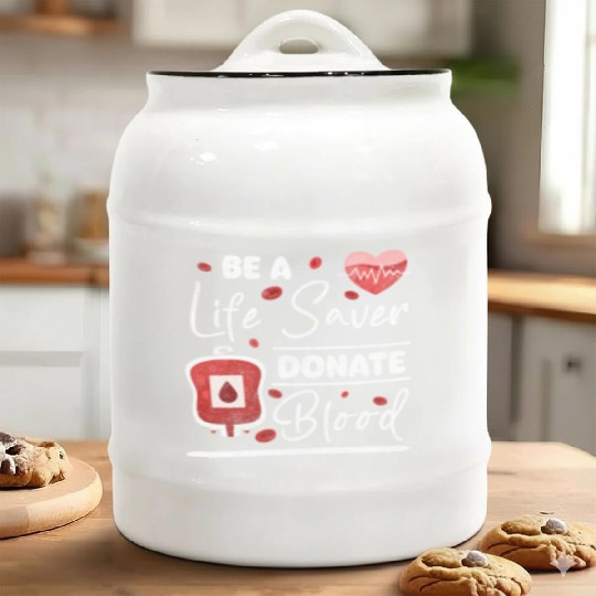 Blood Thank You Ceramic Cookie Jars
