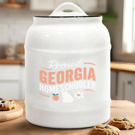 Georgia Homeschool Adventures Georgia Ceramic Cookie Jars