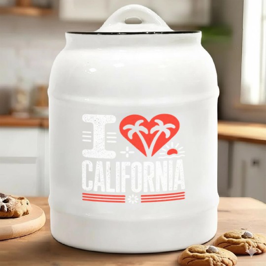 I love California | The Golden State Ceramic Cookie Jars