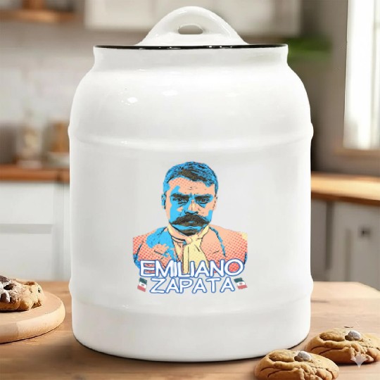 Emiliano Zapata Ceramic Cookie Jars