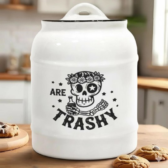 Are Trashy Ceramic Cookie Jars
