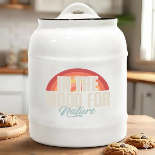 Outdoor Adventure Nature Lovers Ceramic Cookie Jars