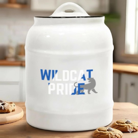 Wildcats Pride Go Ceramic Cookie Jars