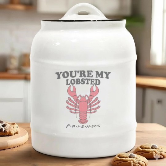 Friends You re My Lobster Rachel Ross Ceramic Cookie Jars