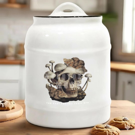 Too Cool For The Toxic Era Funny gift Ceramic Cookie Jars
