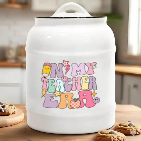 In my Teacher Era Ceramic Cookie Jars