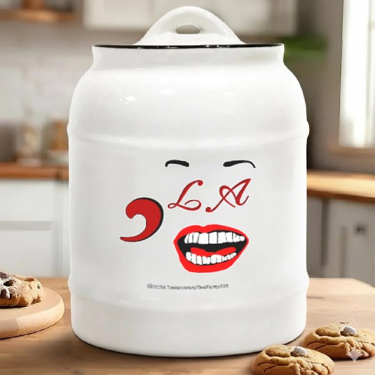,LA - Happy and you know it for Kamala Harris Ceramic Cookie Jars