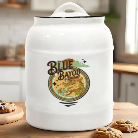 Blue Bayou Restaurant New Orleans Ceramic Cookie Jars
