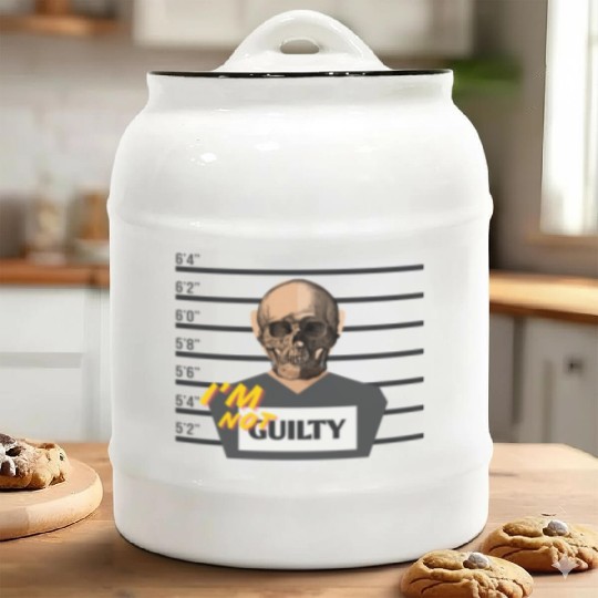 I'm not guilty Ceramic Cookie Jars