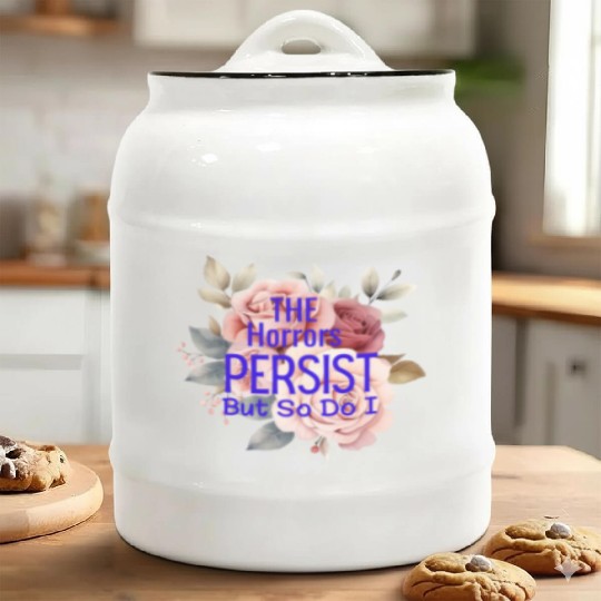 The horrors persist but so do I Ceramic Cookie Jars