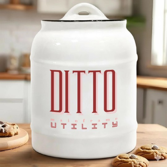 Mainframe Utility (DITTO) Data Interfile Transfer, Ceramic Cookie Jars