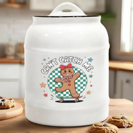 Merry Christmas , Christmas tree retro Ceramic Cookie Jars