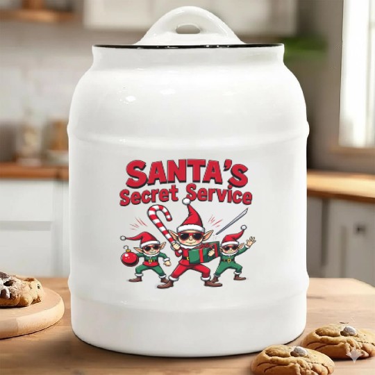 Elf Heroes Ceramic Cookie Jars